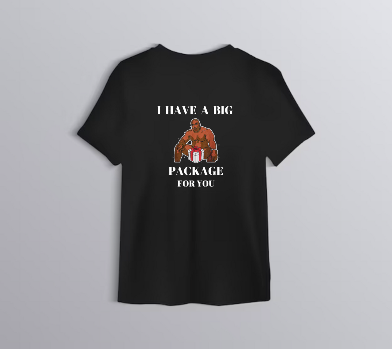 I Have A Big Package T-shirt