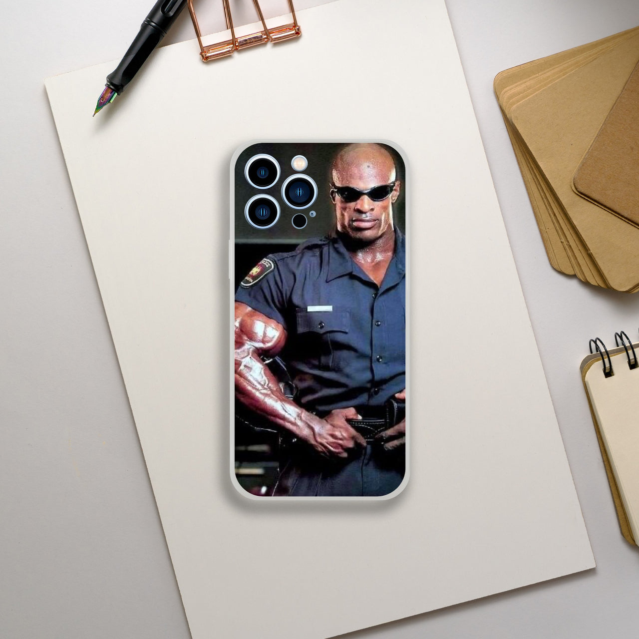 Ronnie Coleman Policeman Phone Case