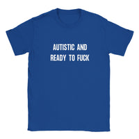 Thumbnail for Autistic And Ready T-shirt