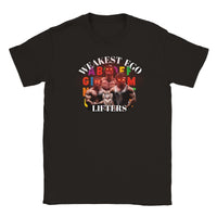 Thumbnail for Weakest Ego Lifters T-shirt