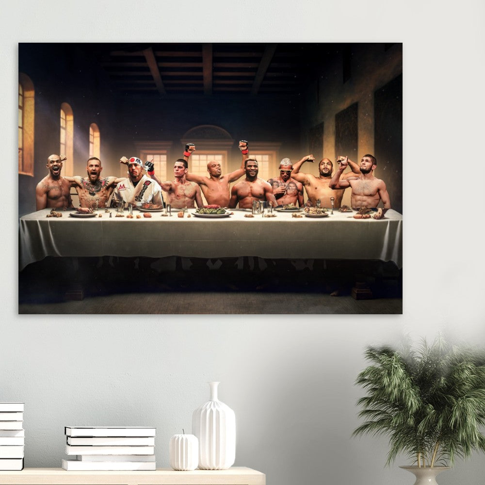 The UFC Legends Last Supper Poster