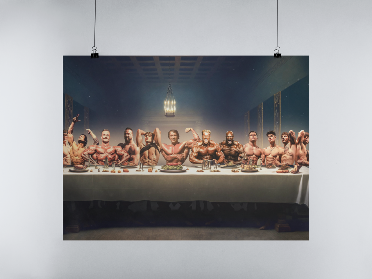 The Last Supper Of Aesthetics Poster