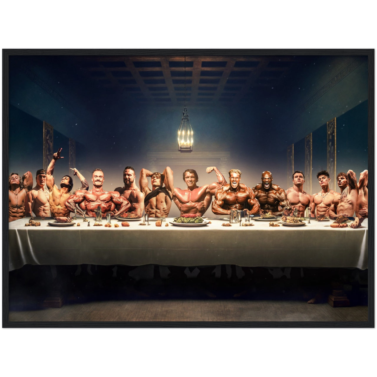 The Last Supper Of Aesthetics Framed