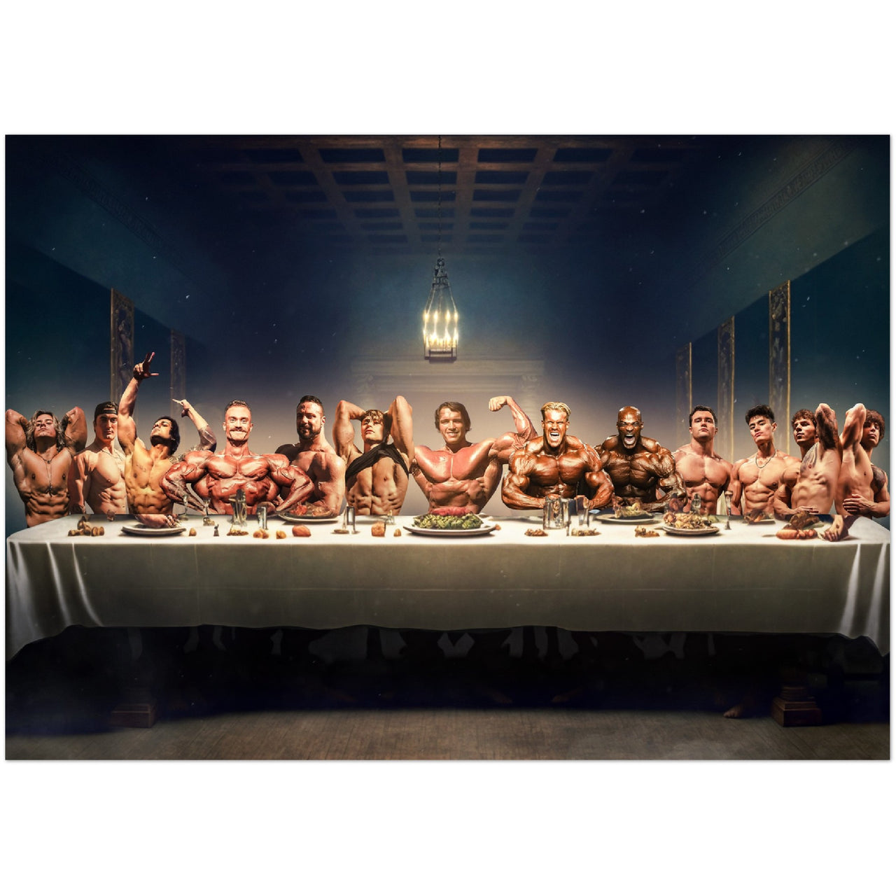 The Last Supper Of Aesthetics Poster